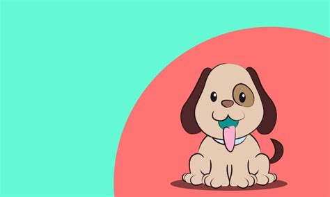 Premium Vector | Lovable animal dog for human being