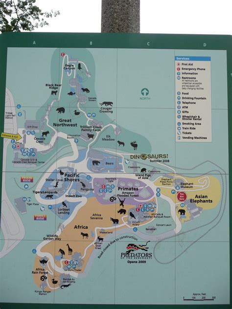 Oregon Zoo - Map - ZooChat