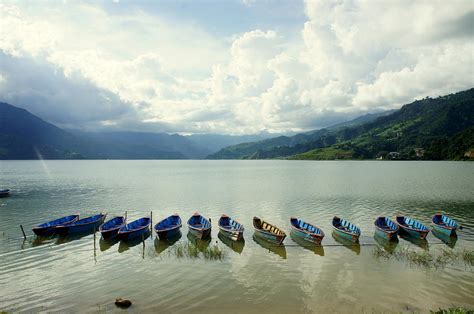 Pokhara, Lakeside Photograph by Nigel Killeen