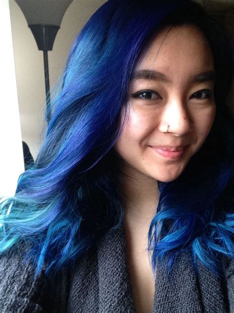 splat blue envy hair dye | Dyed hair, Hair, Color