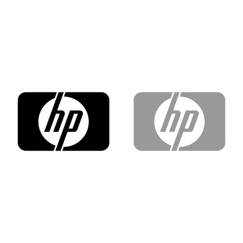 hp logo vector, hp icon free vector 20336115 Vector Art at Vecteezy