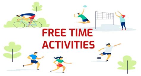 Free Time Activities in English with Flashcards Quizzes Audio