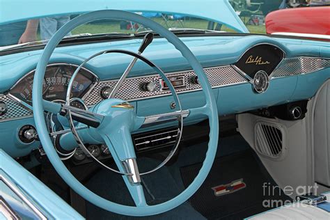 1955 Chevy Bel Air Interior Photograph by Kevin McCarthy - Pixels