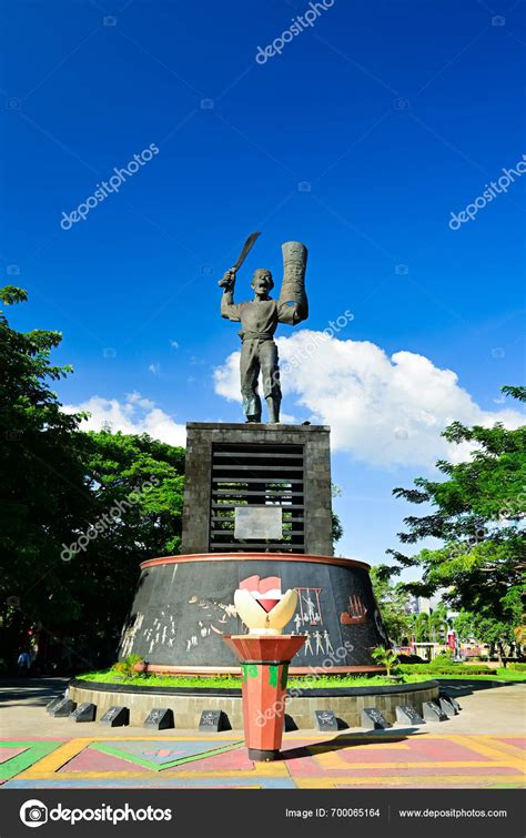 Indonesia February 2020 Kapitan Pattimura Statue Ambon Indonesia ...