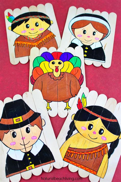 25+ Preschool Thanksgiving Activities and Crafts - Natural Beach Living