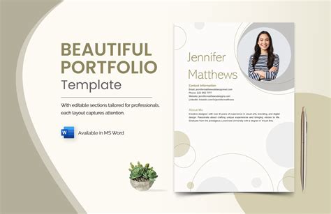 FREE Company Portfolio Word - Template Download | Template.net