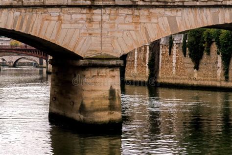 Paris bridges Seine river stock image. Image of paris - 98167199