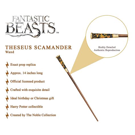 Theseus Scamander Wand | The Scotland Shop