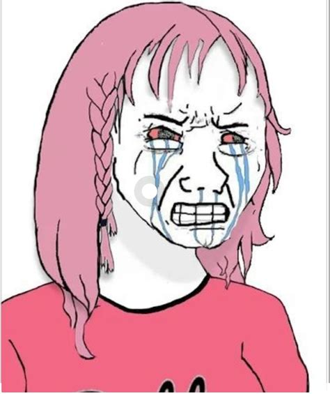 Crying wojak girl Blank Template - Imgflip