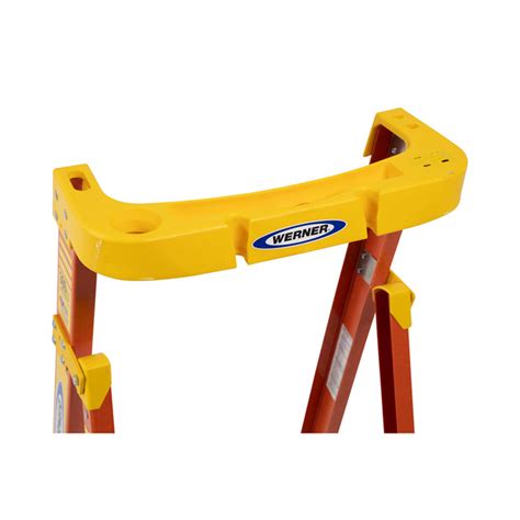 Werner 9 Foot Reach Fiberglass Podium Ladder Type IA - Columbia Safety and Supply