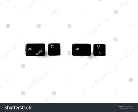 Copy Paste Shortcut Keys Ctrl C Stock Photo 1224192568 | Shutterstock