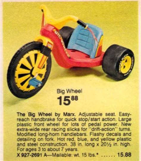 The Big Wheel Trike – I Remember JFK: A Baby Boomer's Pleasant ...