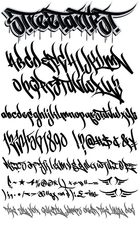 All Graffiti Fonts