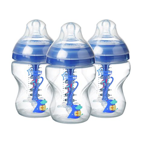 Tommee Tippee Blue Anti-Colic Bottles - 260ml x3 Reviews