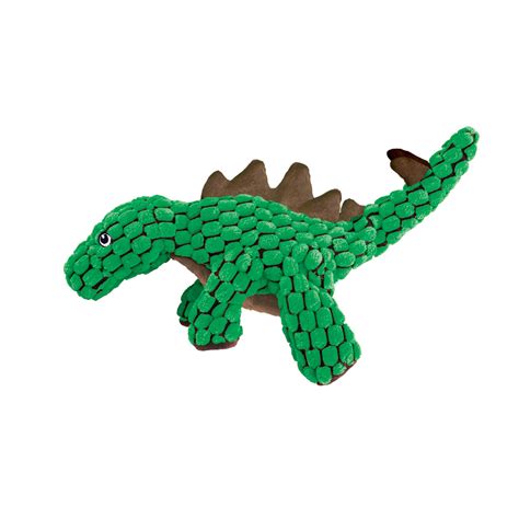 KONG Dynos Stegosaurus Green Dog Toy | Petco