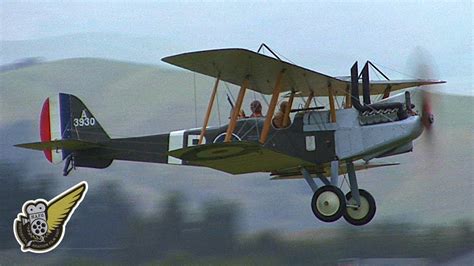 Three WW1 Royal Aircraft Factory aircraft - YouTube