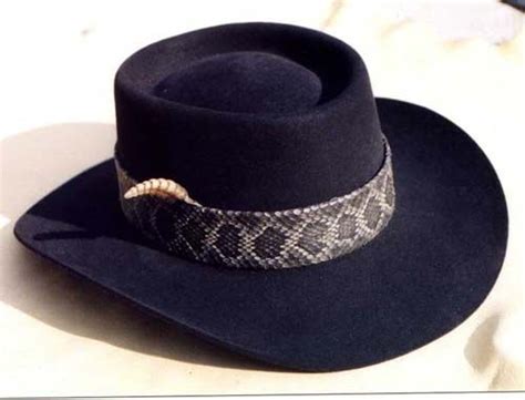 rattlesnake hatband | Mens hats fashion, Hat band, Leather cowboy hats