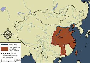 The Qin Dynasty Map - Ancient China Maps - China Highlights