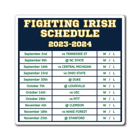 Notre Dame Hockey Schedule 2024-25 - Alisun Raquel