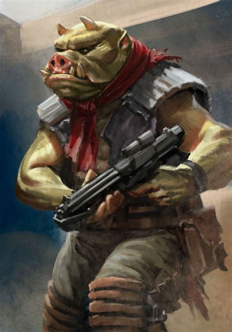 ArtStation - Star Wars Smuggler's Guide Artwork, Javier Charro | Star wars species, Star wars ...