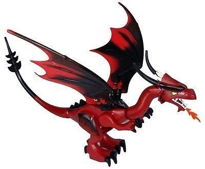 Pin by Amy Farmer on Lego | Red dragon, Dragon toys, Minifig