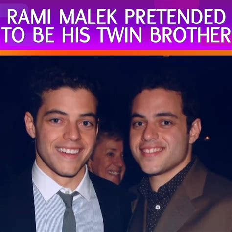 Rami Malek Pretended To Be His Twin Brother | The Graham Norton Show | He was a bad, bad, bad ...