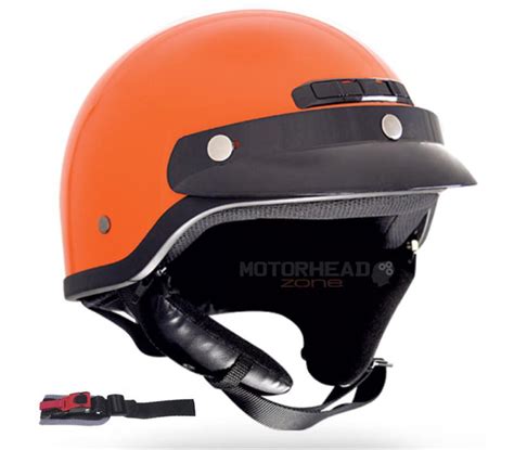 Buy Motorcycle Half Helmet Open Face Orange Large CKX VG-500 Helmet DOT in Champlain, New York ...