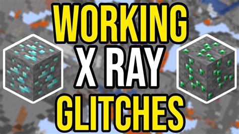 Minecraft Bedrock Edition Xray Glitch / This pack is not needed for those who do not have ...