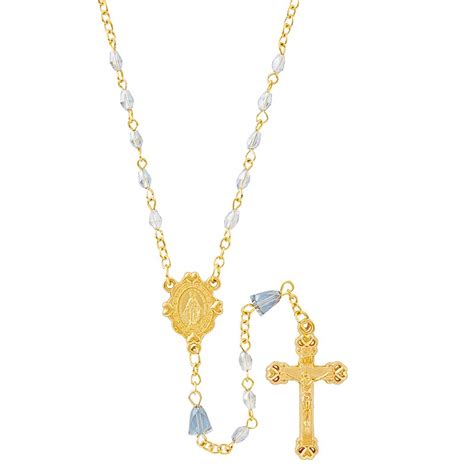 Petite Gold Rosary Necklace - [Consumer]Autom