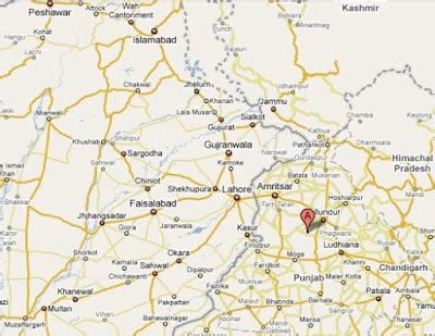 Map of Punjab ~ PunjabiPaper.Com