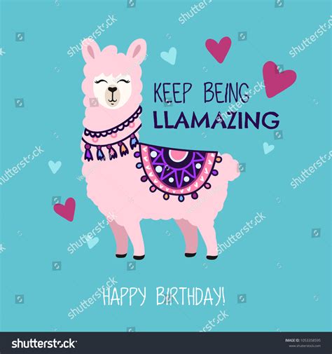 Happy Birthday Llama Photos and Images | Shutterstock