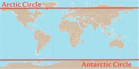 Antarctic Circle On World Map | Zip Code Map