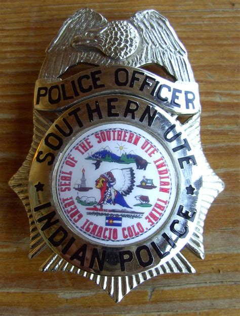 Police Officer, Southern Ute Indian Police (April MFG.)