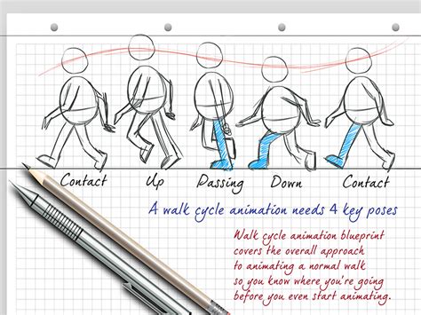 How to Animate a Walk Cycle Perfectly with Simple Steps?