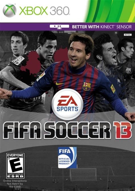 FIFA Soccer 13 Xbox 360 Box Art Cover by J0rd4n