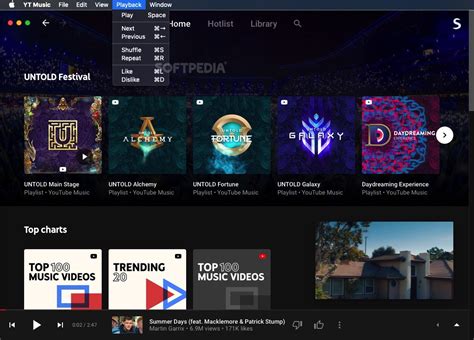 YT Music (Mac) - Download, Review, Screenshots
