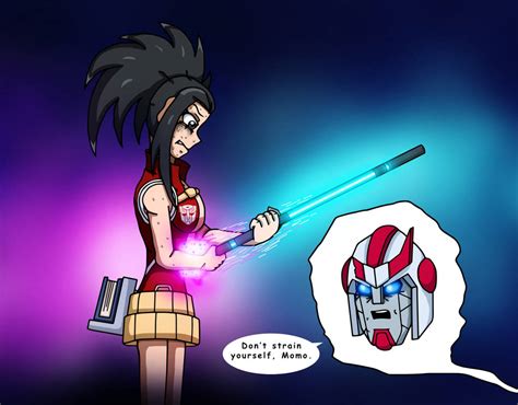 MHA/Transformers - Momo Tests Her Limits by edCOM02 on DeviantArt