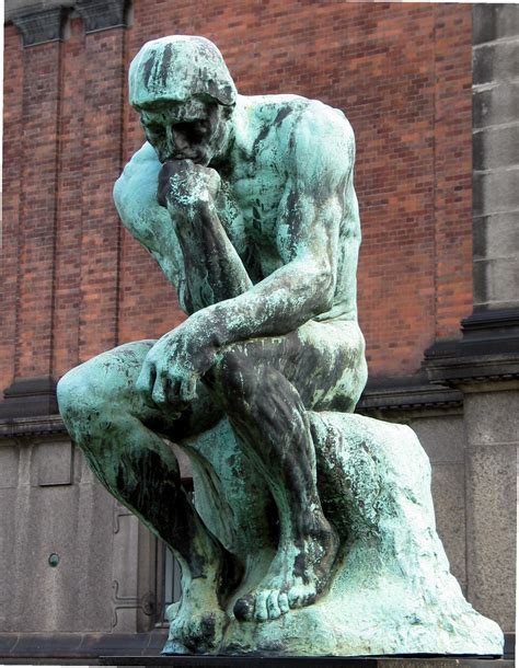 The Thinker - Auguste Rodin - WikiArt.org - encyclopedia of visual arts