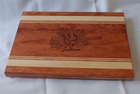 Hand Made Engraved Wood Cutting Board - Personalized With Unique Image by Clark Wood Creations ...