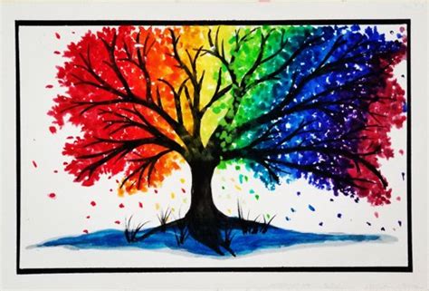 Rainbow tree | Art Amino