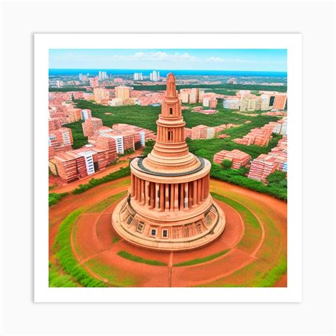 Sri Lankan Temple Art Print by MdsArts - Fy