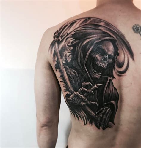 95+ Best Grim Reaper Tattoo Designs & Meanings - (2019)