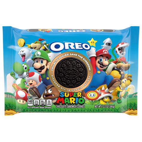 Save on OREO Chocolate Sandwich Cookies Super Mario Limited Edition Order Online Delivery | Stop ...