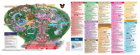 Disneyland / California Adventure Map [2025 Printable PDF Maps]