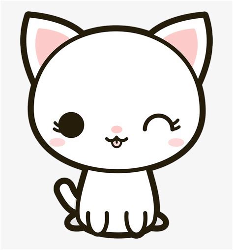 Download Stickers Kawaii Clipart Sticker Cat Kawaii - Kawaii Cat ...