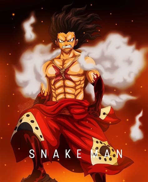 Luffy Gear 4 Snakeman Wallpaper 4K : One Piece Monkey D Luffy Kaido Gear Fourth Snakeman Dark ...