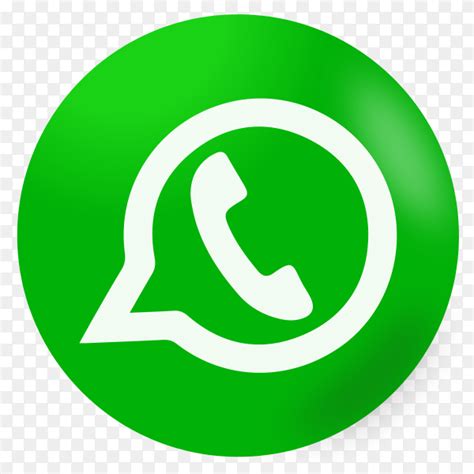 Green whatsapp icon on transparent background PNG - Similar PNG