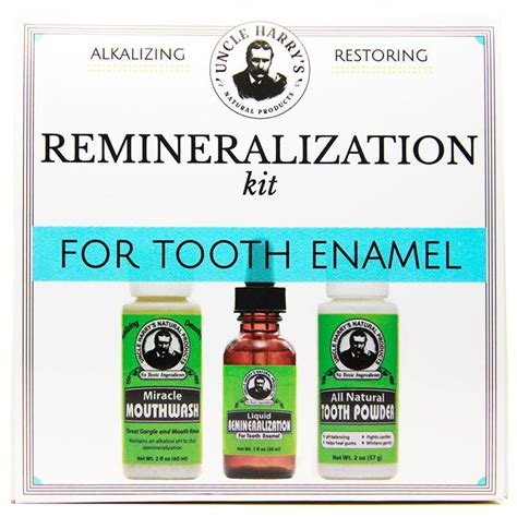 Remineralization Kit for Tooth Enamel (1 kit) | Tooth enamel, Natural mouthwash, Holistic treatment