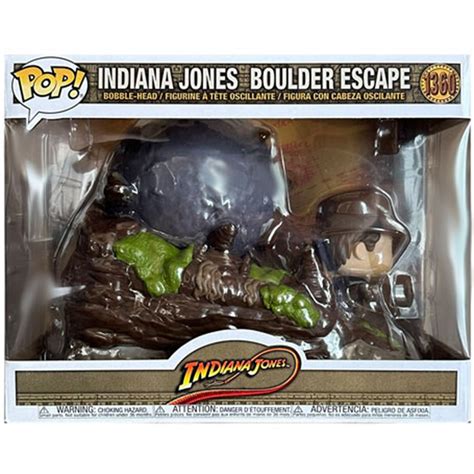 Indiana Jones: Raiders of the Lost Ark Boulder Escape Funko Pop! Vinyl Moment #1360