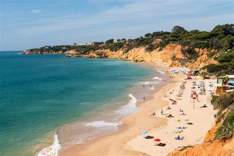 Beach weather in Praia da Falésia, Olhos de Agua, Portugal in February